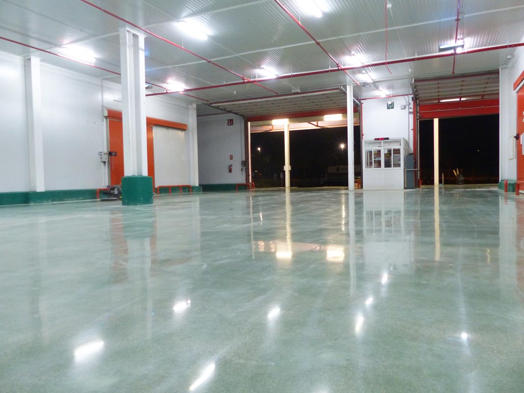 Montosa solution industrial concrete warehouse floor restoration